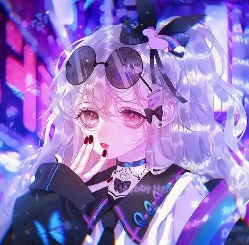 超好看的紫色系列头像