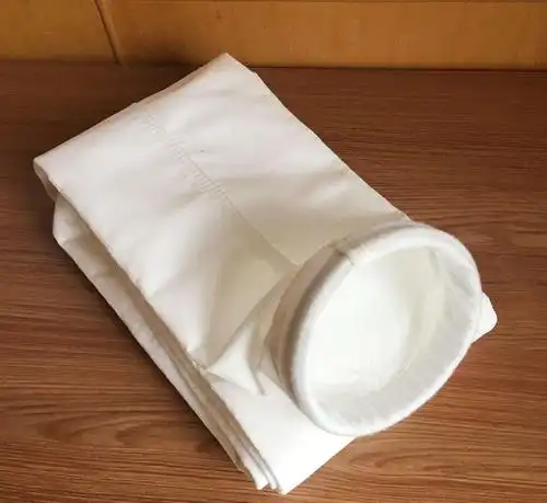 原厂直销高质量防静电除尘布袋 三针六线除尘布袋 除尘滤袋防静电