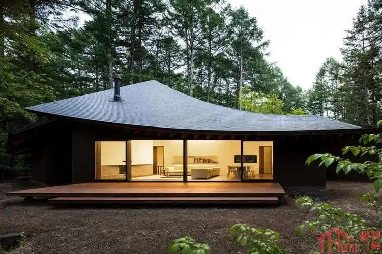 日式风格自建房别墅设计