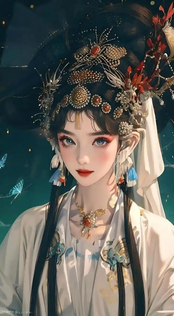 国粹古风戏曲美人壁纸 676767 #古风插画# #古风小分队