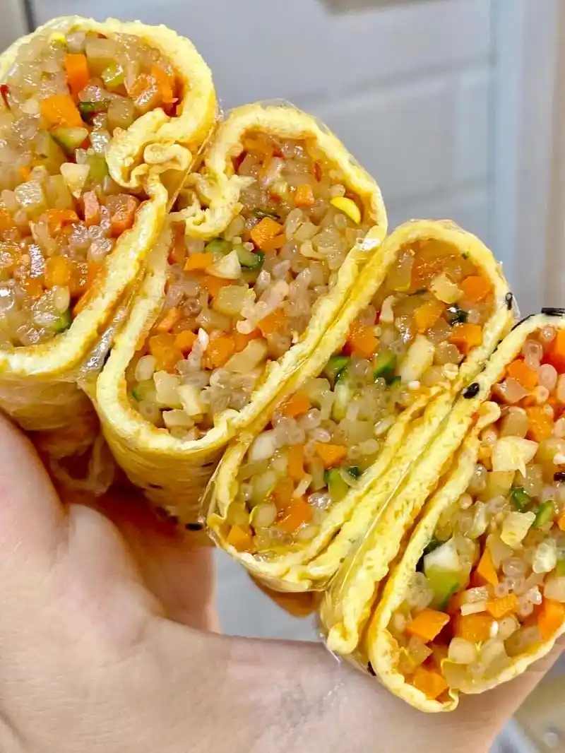 减脂期 永吃不腻的卷饼做法,作为#早餐 敲极好吃,#凉拌菜 - 抖音