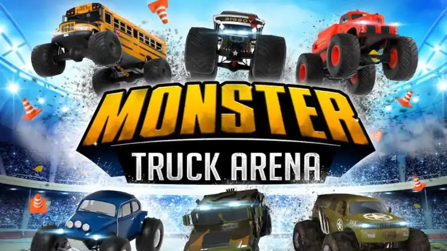 怪兽卡车竞技场 monster truck arena 游戏演练 手游酷玩