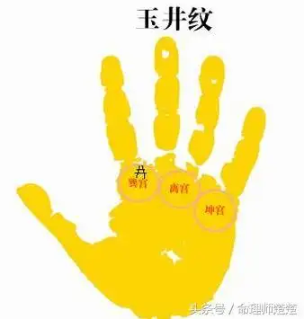 手有玉井纹天生富贵命注定一辈子大富大贵