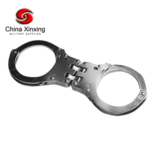 新兴碳钢和镀镍银警察手铐 hl06
