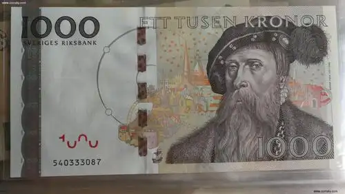 钱币天堂·交易区详情·全品全新2005年版瑞典1000克朗