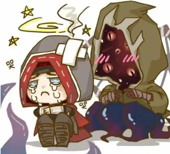 第五人格 小漫画 佣兵奈布萨贝达 杰克 黄衣之主 杰佣 黄佣 【半野一