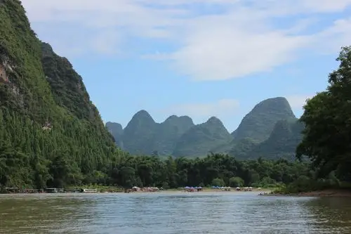 山水群(机艇游漓江)摄影图片】兴坪漓江风光摄影_独行者之家_太平洋