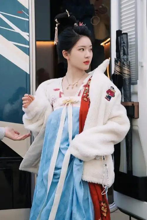 赵露思珠帘玉幕发型