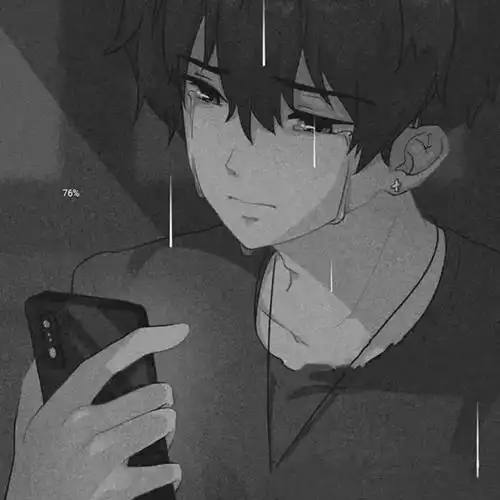 最伤感扎心的头像黑白图片