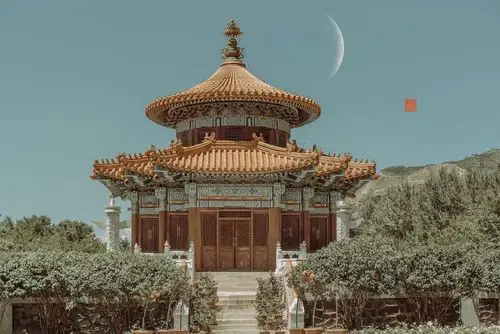 古风京韵建筑西宁京韵青公园万春亭