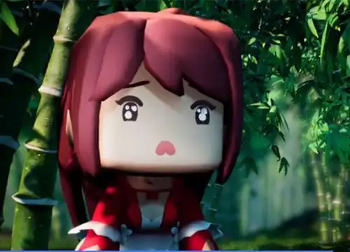 迷你世界花小楼是萌新好不容易离家出走却犯萌新错误