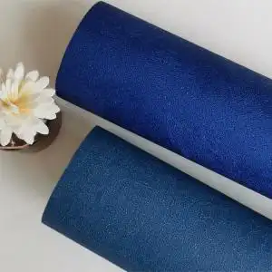 复古斑驳深蓝色墙纸 音乐吧酒吧ktv烧烤吧宝蓝中国蓝pvc壁纸纯色