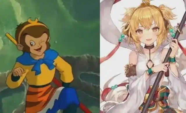 西游记被娘化八戒美若少女悟空圈粉无数红孩儿惊艳网友