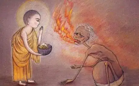 富那奇堕饿鬼道的因缘