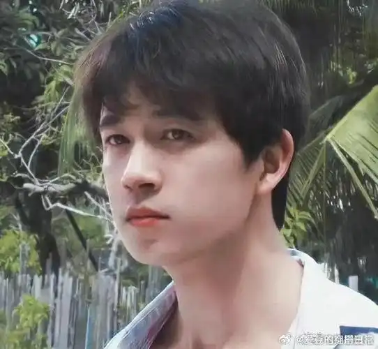 20岁的潘粤明#还没长胖的潘粤明,潘老师年轻的时候也太帅了吧,眉清目