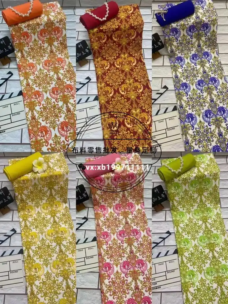 新款印花布料#傣装系列 #傣族布料 #总有一款适合你 #今日 - 抖音