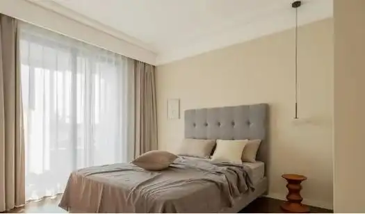 奶咖色墙面装修太治愈了温馨又高级