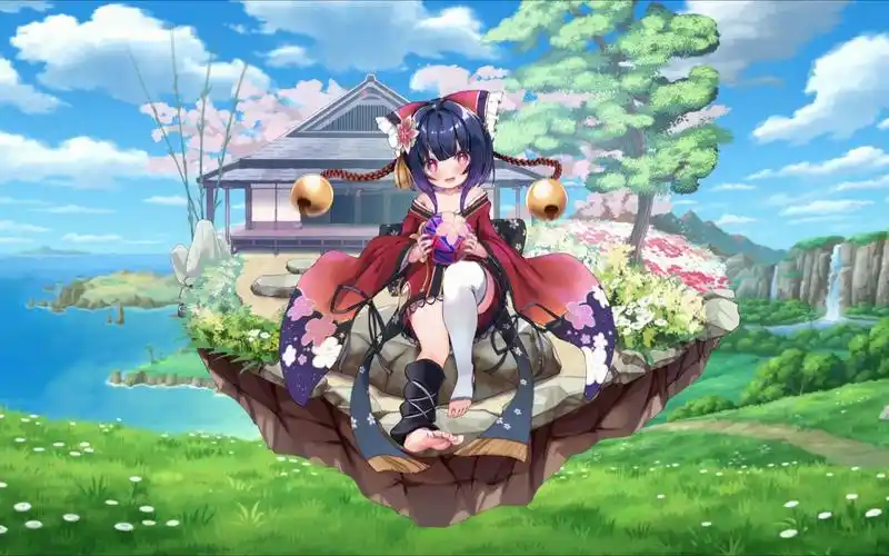 魔物娘td 4k动态立绘壁纸 【座敷童娘】ウスコ