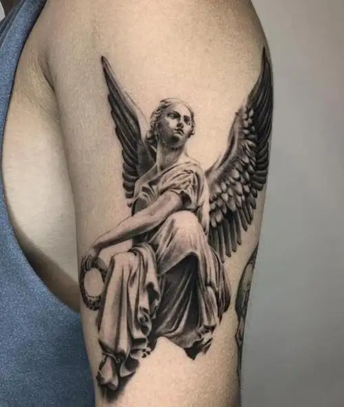 拼接设计创意感十足的现代潮流纹身