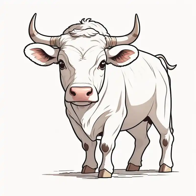 超萌卡通牛头像9696 哇喔～ 这组卡通牛头像真的太可爱啦!