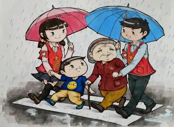 1班王润乔服务上合组织青岛峰会,敬老院里涌现的暖心画面,社区里积极