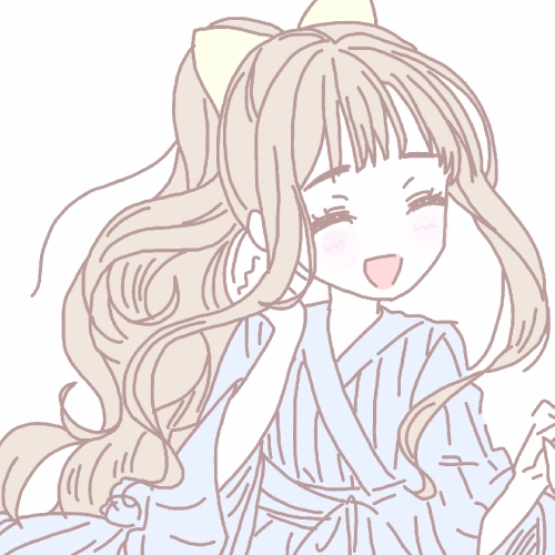 头像女可爱小清新手绘,我不是一个有心的人