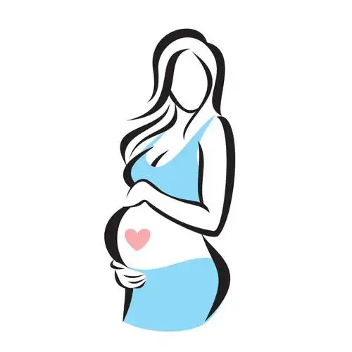 卡通孕妈