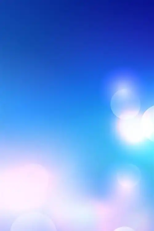 虚化背景的光 iphone 壁纸