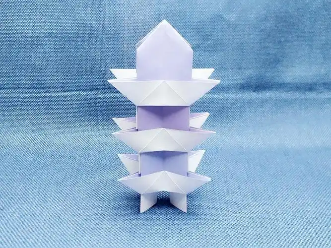 宝塔折纸轻松学会免费教程