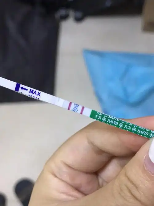 大卫早早孕试纸终于到强阳了.再过10天去医院直接做b超.
