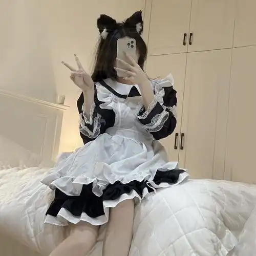 女仆连衣裙公主学生洛丽塔性感cosplay女装大佬日常cosplay女装