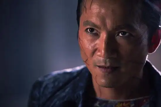 盘点:眼神自带杀气的9大男星,甄子丹垫底,第一位的眼神能吓死