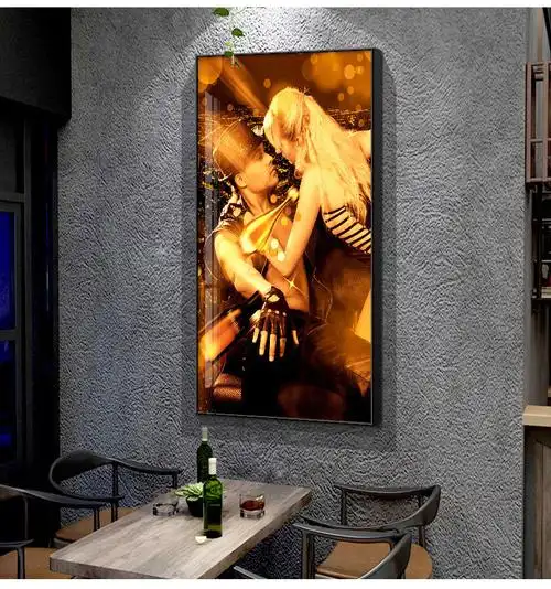 ktv装饰挂画量版ktv装饰画主题包厢美女挂画酒吧清吧夜场壁画娱乐会所