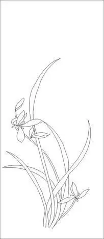 们轻松学画简笔画大全简笔画教程兰花简笔画简笔画教程文化简笔画兰花