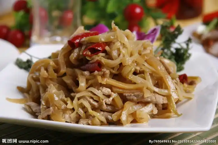 榨菜肉丝图片
