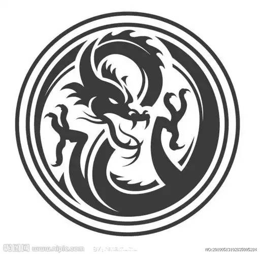 龙logo标志