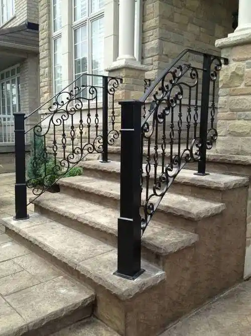 铁艺楼梯扶手铁艺栏杆