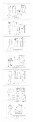 各种半身裙纸样