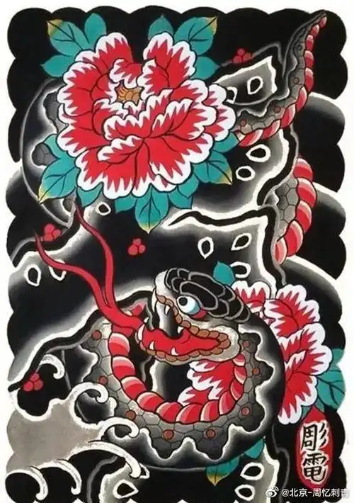 日式纹身##满背纹身##日式满背纹身