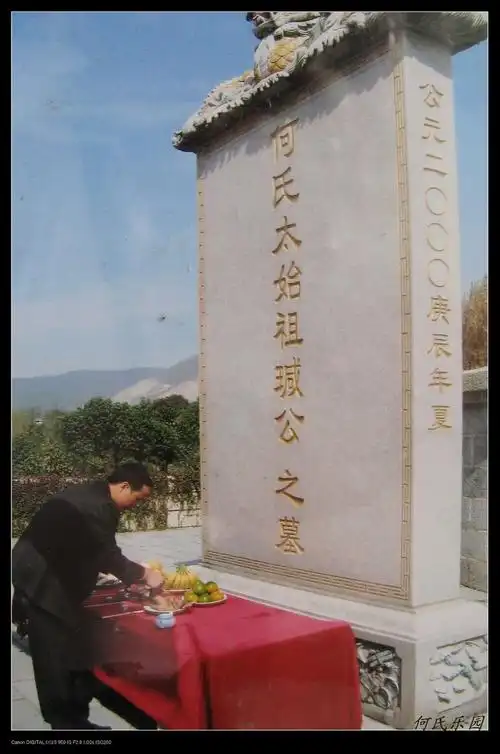 天下何氏归庐江