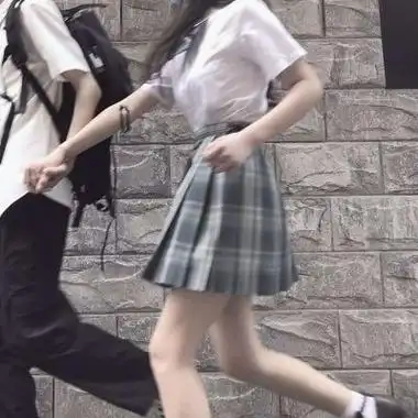 高质量文艺清新jk制服情侣头像