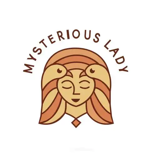 女人头鸟标志图标化妆品矢量logo素材