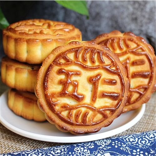 青红丝五仁月饼