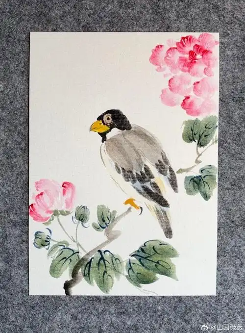 #国画##遇见艺术##画画#