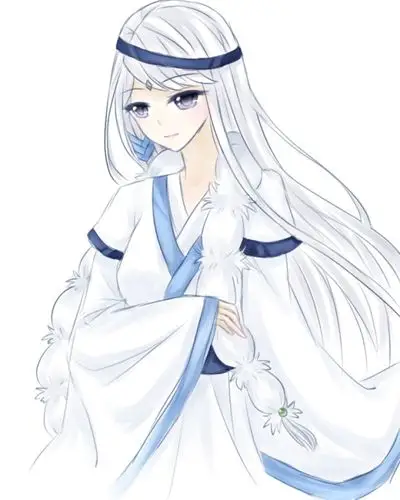 风起苍岚颜漠戈的q版手绘