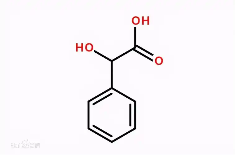 杏仁酸化学结构式