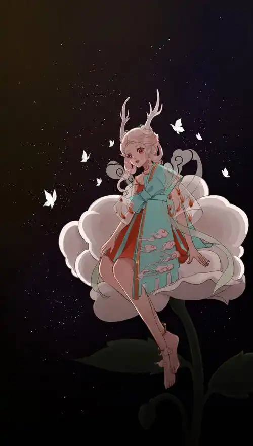 瑶 遇见神鹿推荐画师:兔姜哥子 - 堆糖,美图壁纸兴趣社区