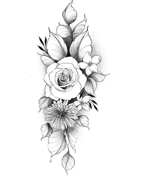 同城  #纹身手稿  #莆田纹身  #素花纹身