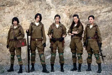 女子炸弹部队五个女的头像