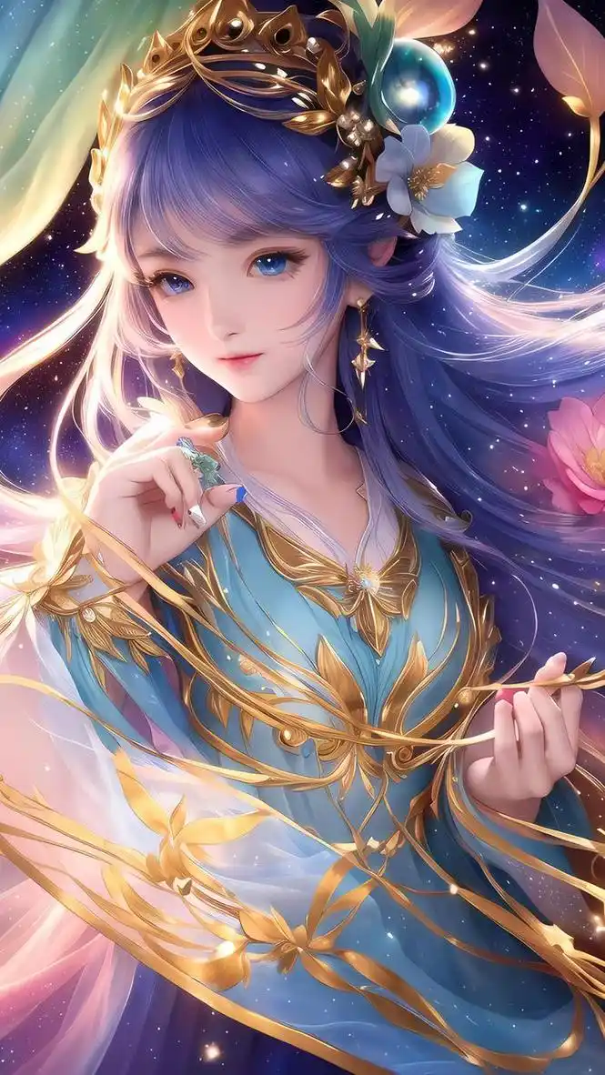 竖屏-主要古风类 电脑ai绘画图集动漫二次元穿搭手机高清壁纸|二次元